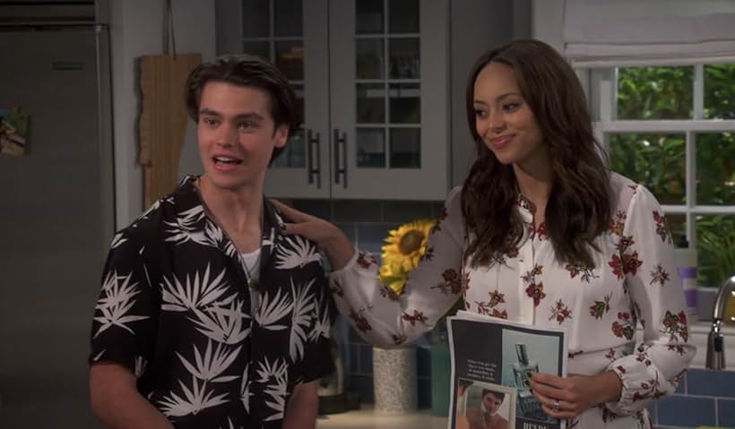 Amber Stevens West and Felix Mallard in Happy Together (2018)