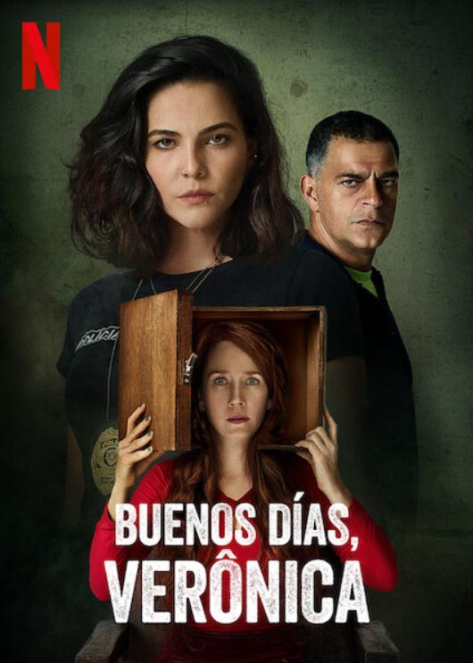 Eduardo Moscovis, Camila Morgado, and Tainá Müller in Good Morning, Verônica (2020)