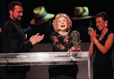 Lydia Bosch, Mary Carrillo, and Jose Coronado in XI Premios Goya (1997)