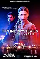 Holland Roden and Chris McNally in Tipline Mysteries: Dial 1 for Murder (2024)