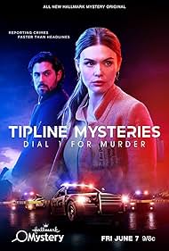 Holland Roden and Chris McNally in Tipline Mysteries: Dial 1 for Murder (2024)