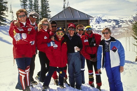 Paul Feig, Steve Hytner, Leslie Jordan, George Lopez, Yvette Nipar, and Roger Rose in Ski Patrol (1990)