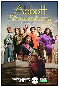 Sheryl Lee Ralph, Lisa Ann Walter, William Stanford Davis, Tyler James Williams, Chris Perfetti, Quinta Brunson, and Janelle James in Abbott Elementary (2021)