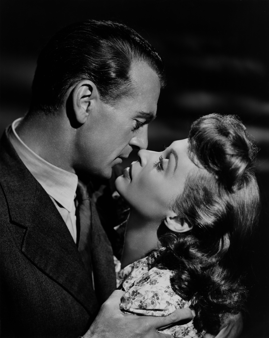 Gary Cooper and Lilli Palmer in Cloak and Dagger (1946)