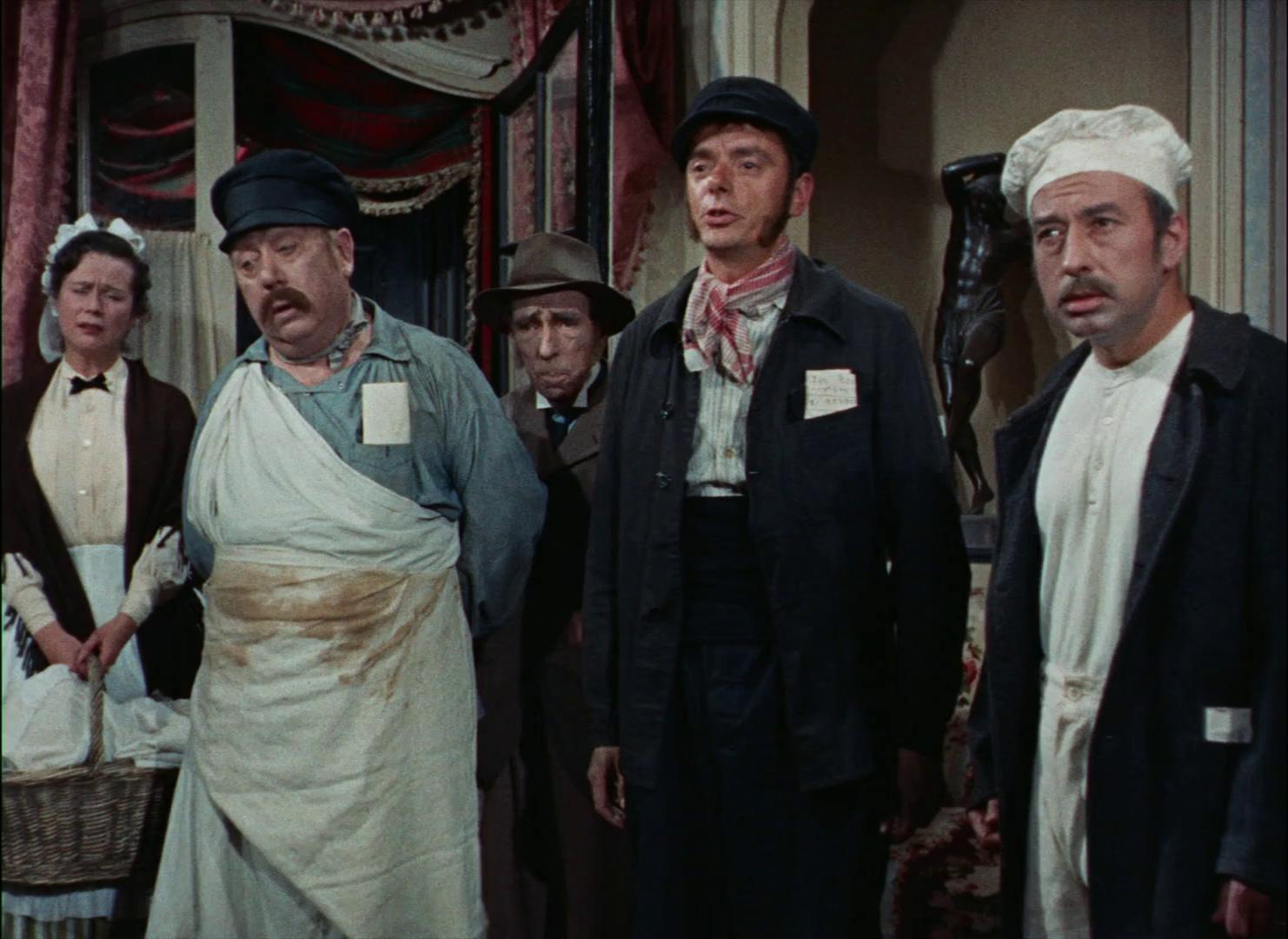 Denise Carvenne, Marcel Charvey, Fernand Gilbert, and Pierre Leproux in Nana (1955)