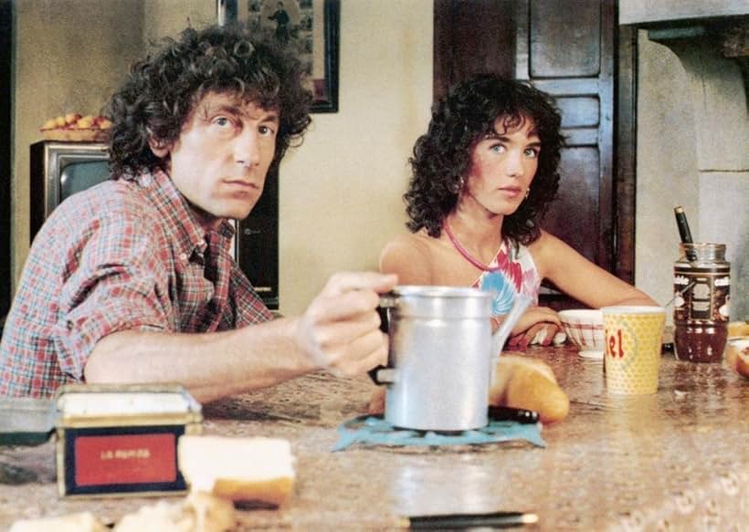 Isabelle Adjani and Alain Souchon in One Deadly Summer (1983)