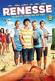 Yasmin Karssing, Ella-June Henrard, Sam Doets, Niek Roozen, Martijn van Eijzeren, and Simon Kindermans in The Dirty Dutch (2016)