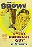 A Very Honorable Guy (1934) Poster