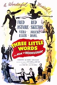 Fred Astaire, Arlene Dahl, Red Skelton, and Vera-Ellen in Three Little Words (1950)