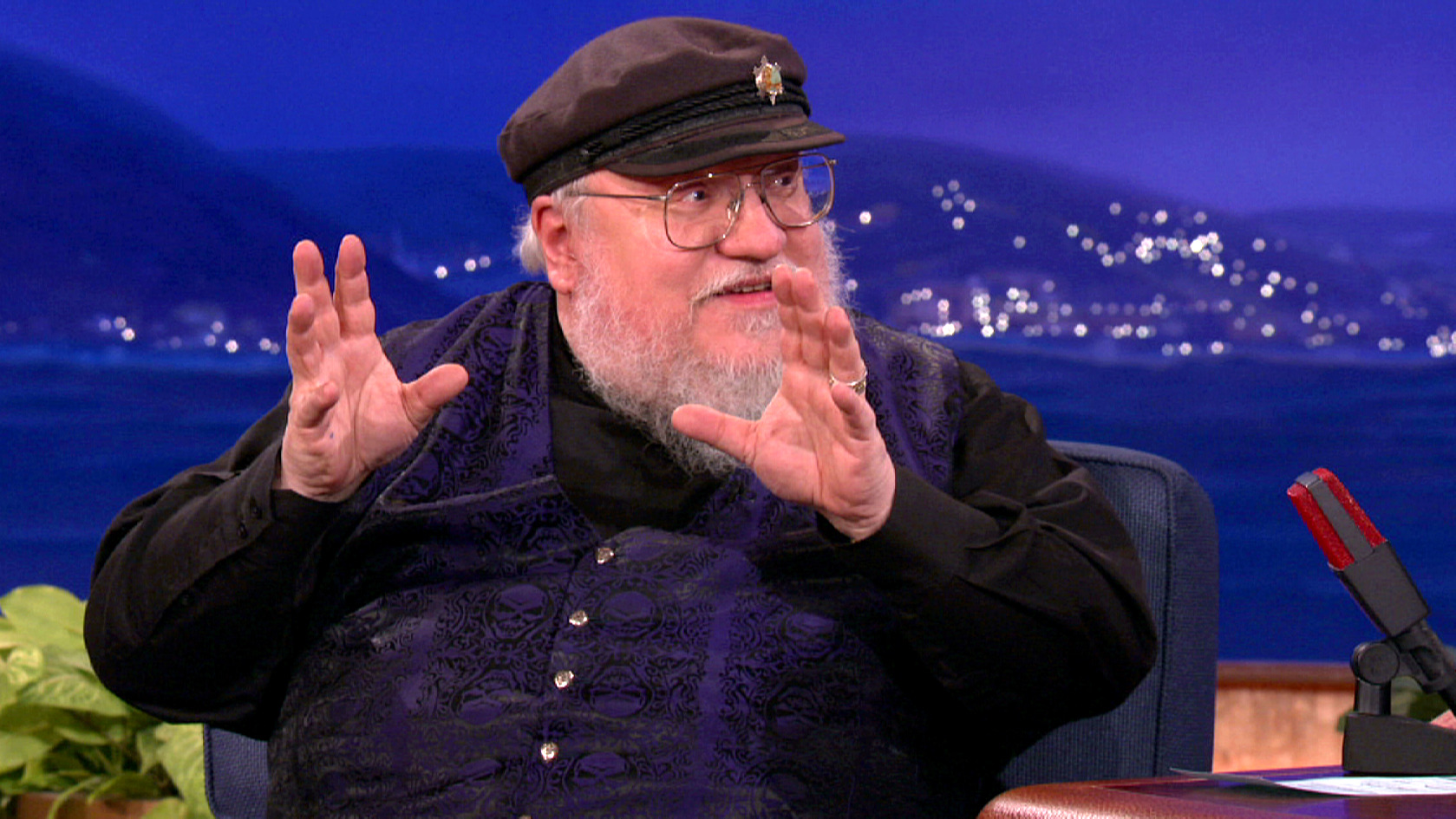 George R.R. Martin in Conan (2010)