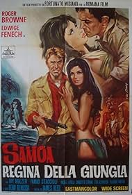 Roger Browne and Edwige Fenech in Samoa, Queen of the Jungle (1968)