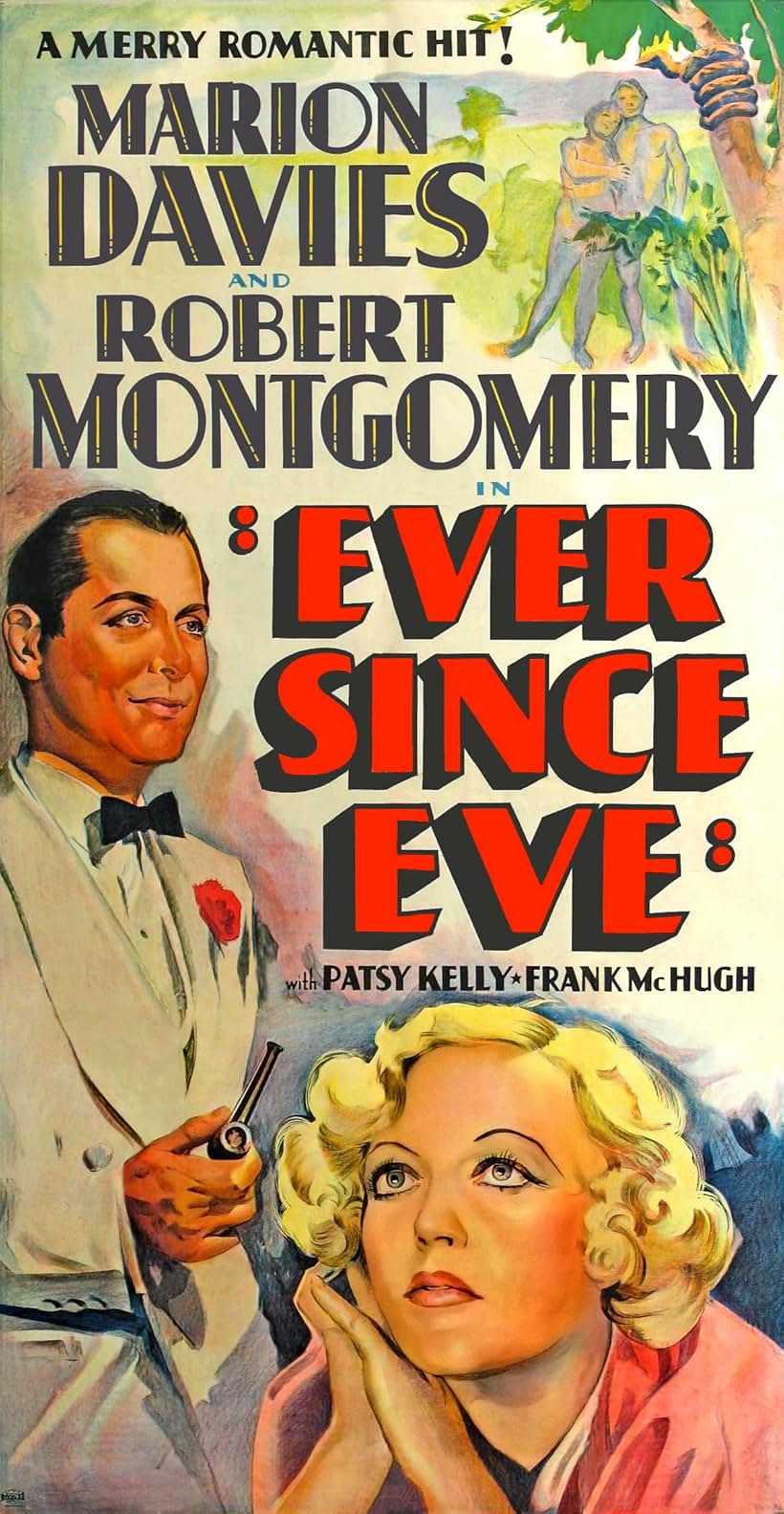 Marion Davies and Robert Montgomery in Ever Since Eve (1937)