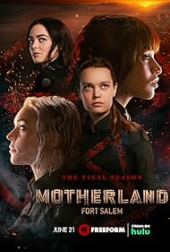 Arlen Aguayo Stewart, BJ Harrison, Linda Ko, Catherine Lough Haggquist, Diana Pavlovská, Lyne Renée, Demetria McKinney, Sarah Yarkin, Tony Giroux, Amalia Holm, Taylor Hickson, Jessica Sutton, Mellany Barros, Kylee Brown, Ess Hödlmoser, and Ashley Nicole Williams in Motherland: Fort Salem (2020)