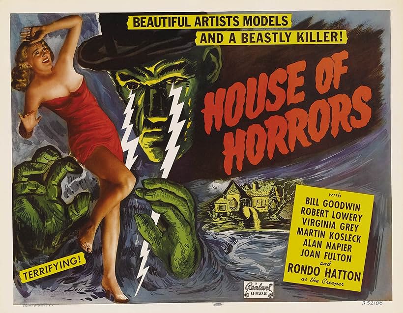 Rondo Hatton and Joan Shawlee in House of Horrors (1946)