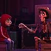 Gael García Bernal and Anthony Gonzalez in Coco (2017)