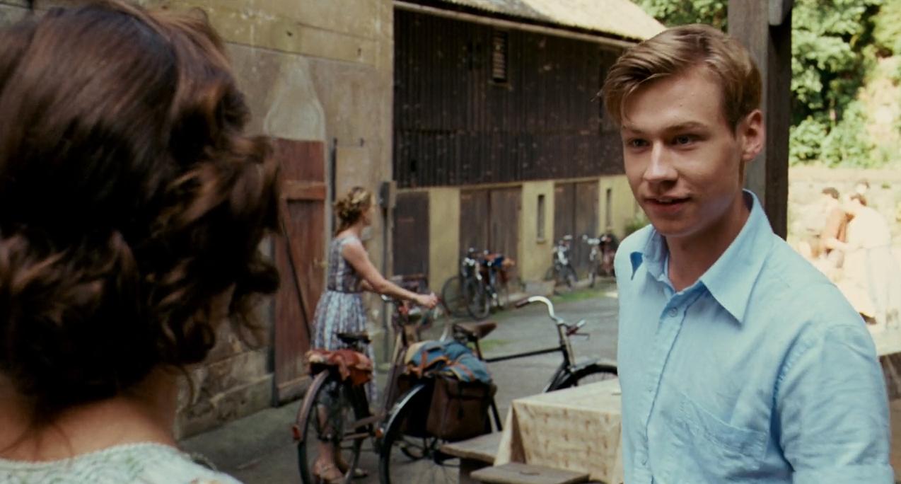 Kate Winslet, Barbara Philipp, and David Kross in The Reader (2008)