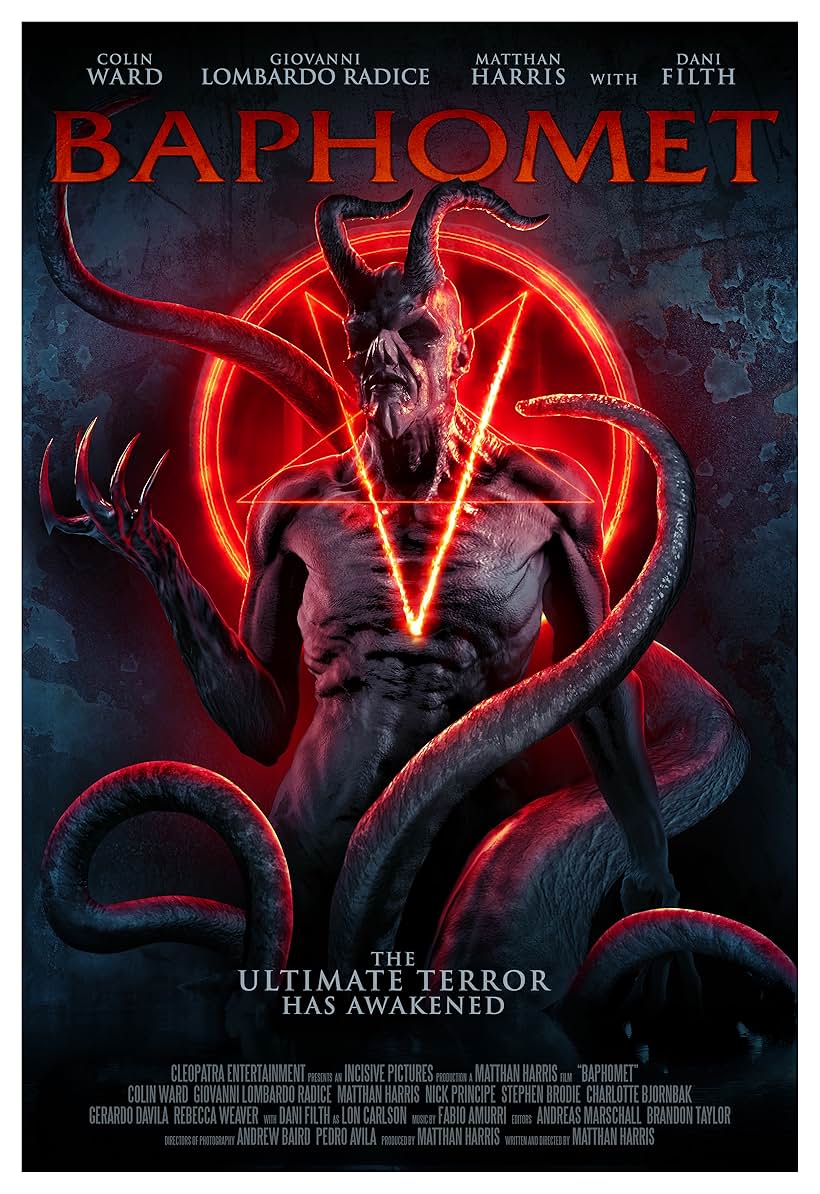 Giovanni Lombardo Radice, Dani Filth, Colin Ward, Stephen Brodie, Matthan Harris, and Nick Perry in Baphomet (2021)