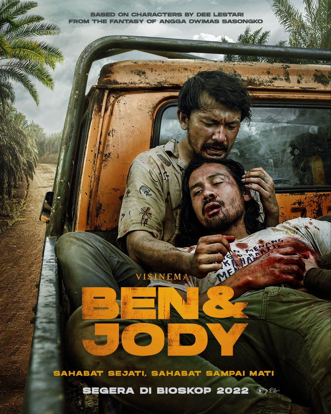 Rio Dewanto and Chicco Jerikho in Ben & Jody (2022)