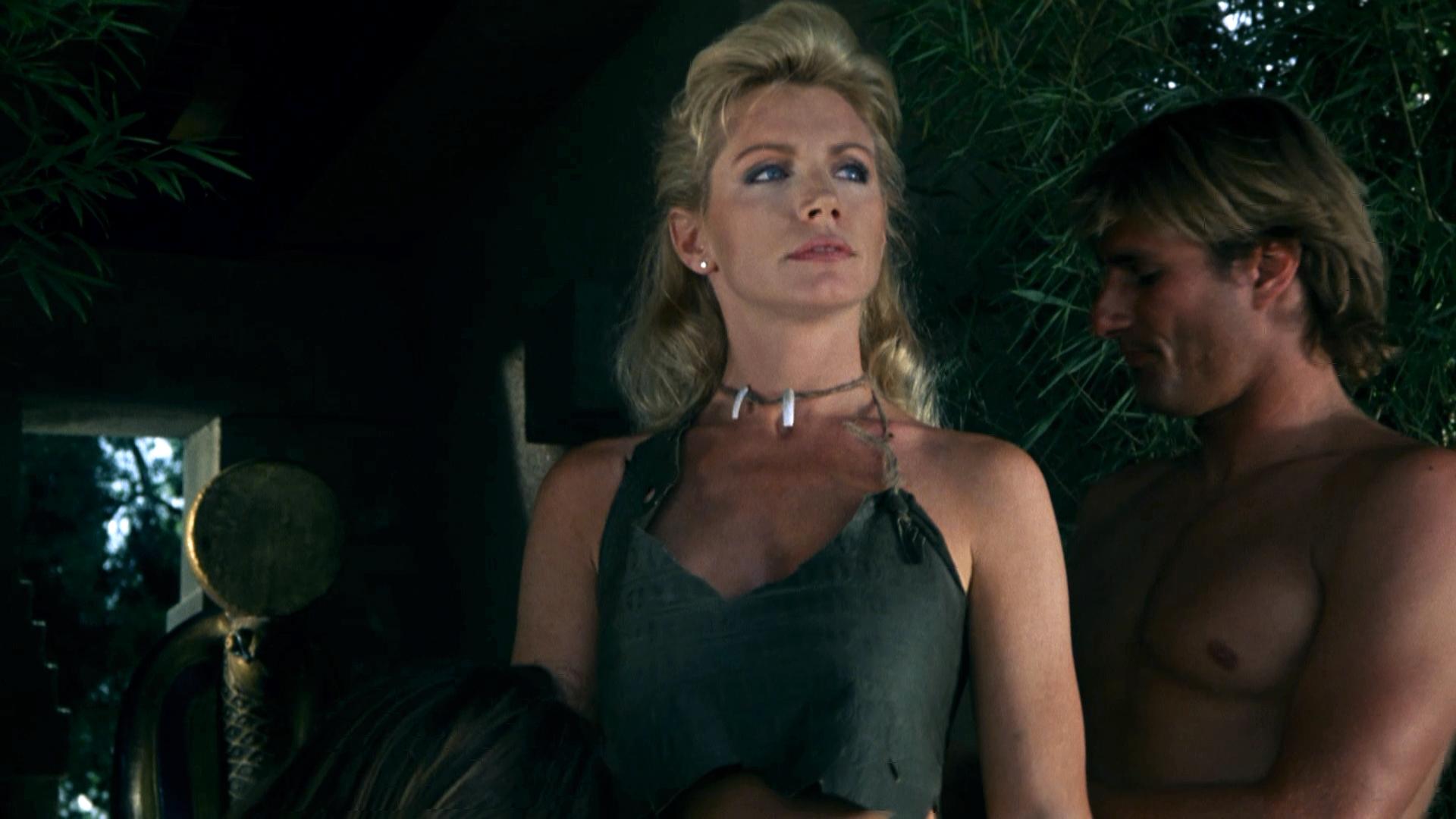 Shannon Tweed in Cannibal Women in the Avocado Jungle of Death (1989)