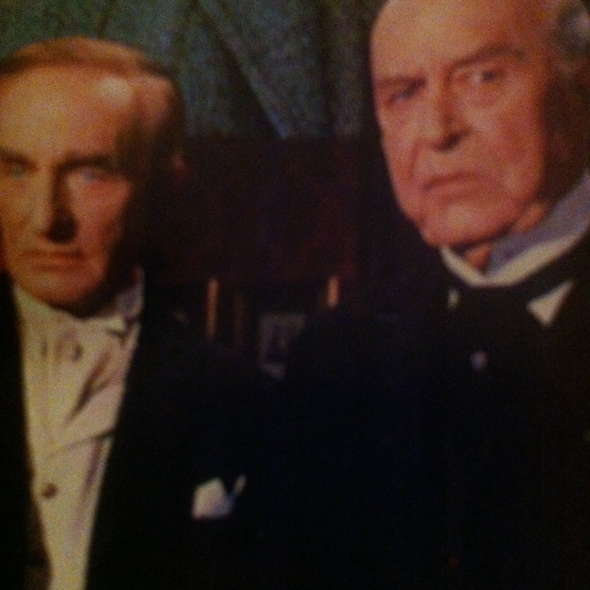 Ray Milland and Anton Diffring in Sherlock Holmes and the Masks of Death (1984)