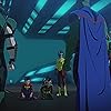 Tom Kenny, Myrna Velasco, Jack Griffo, and Jack Dylan Grazer in Batman and Superman: Battle of the Super Sons (2022)