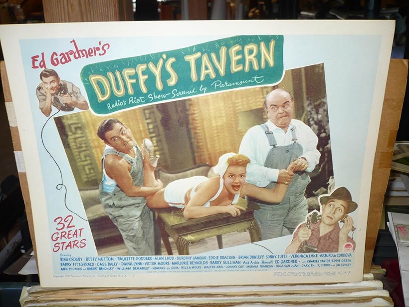 Bing Crosby, Betty Hutton, Ed Gardner, and Victor Moore in Duffy's Tavern (1945)