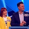 Russ Spencer and Natalie Powers in Pointless Celebrities (2010)