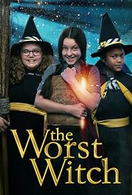 Meibh Campbell, Bella Ramsey, and Tamara Smart in The Worst Witch (2017)