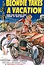 Arthur Lake, Larry Simms, and Penny Singleton in Blondie Takes a Vacation (1939)