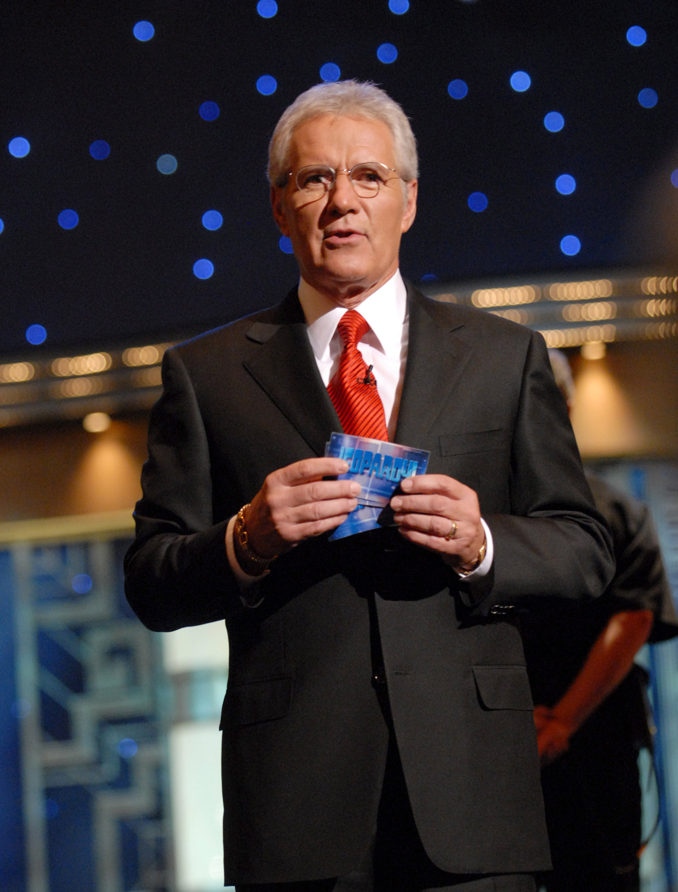 Alex Trebek at an event for Jeopardy! (1984)