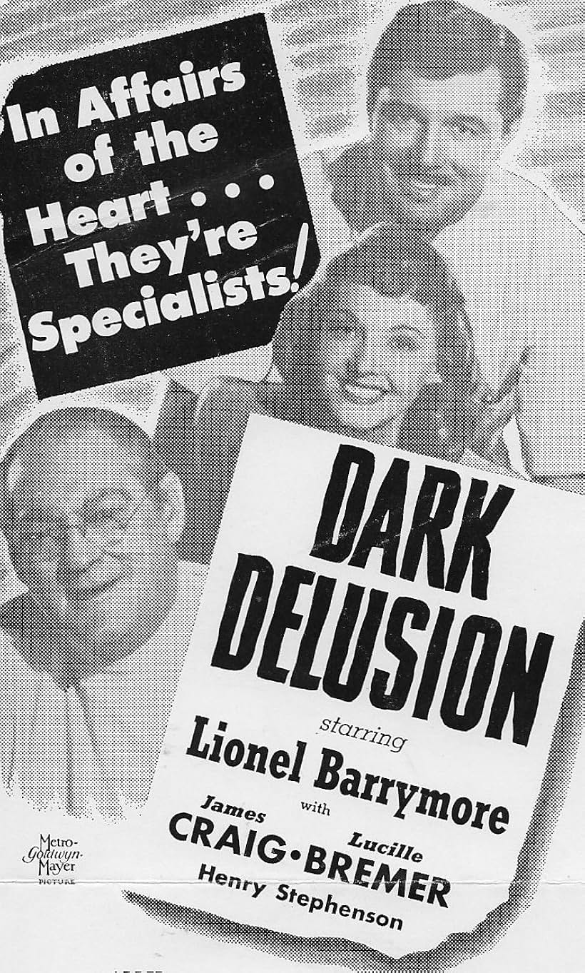 Lionel Barrymore, Lucille Bremer, and James Craig in Dark Delusion (1947)