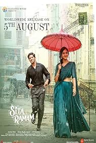 Dulquer Salmaan and Mrunal Thakur in Sita Ramam (2022)