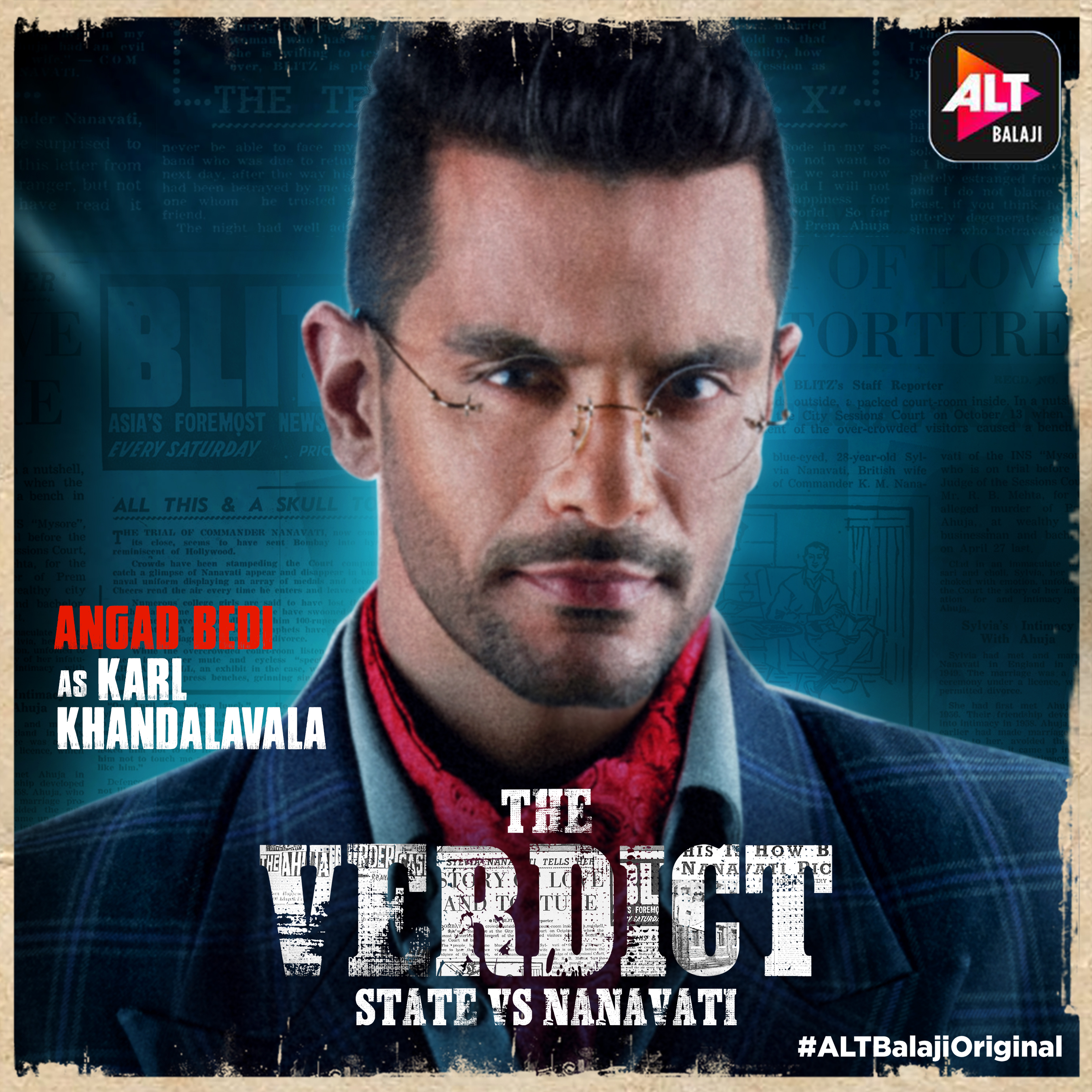 Angad Bedi in The Verdict - State Vs Nanavati (2019)