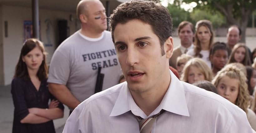 Jason Biggs and Will Sasso in Lower Learning (2008)