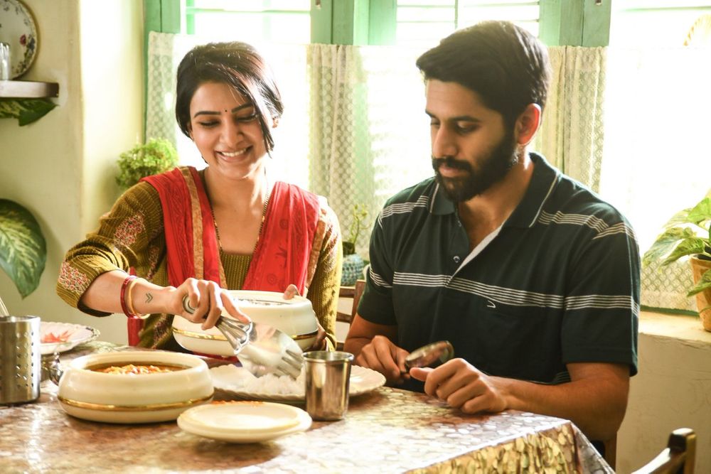 Naga Chaitanya Akkineni and Samantha Ruth Prabhu in Majili (2019)