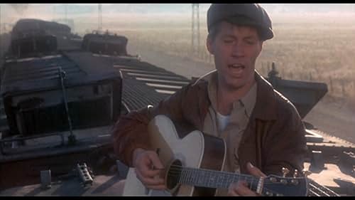 The early life of Woody Guthrie as a vagabond folk singer.