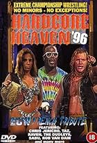 Francine Fournier, Devon Hughes, and Chris Jericho in ECW Hardcore Heaven 1996 (1996)