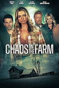 Jake Busey, Clare Kramer, Billy Armstrong, and Brook Sill in Chaos on the Farm (2023)