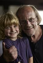 Jack Ryan Shepherd and Christopher Lloyd on the set of The Coin