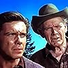 Charles Bickford and Carl Reindel in The Virginian (1962)