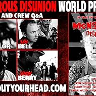 Sam Mason-Bell, Jackson Batchelor, Martin W. Payne, and Simon Berry in Monstrous Disunion cast and crew QnA (2021)