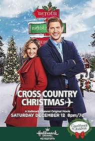 Rachael Leigh Cook and Greyston Holt in Cross Country Christmas (2020)