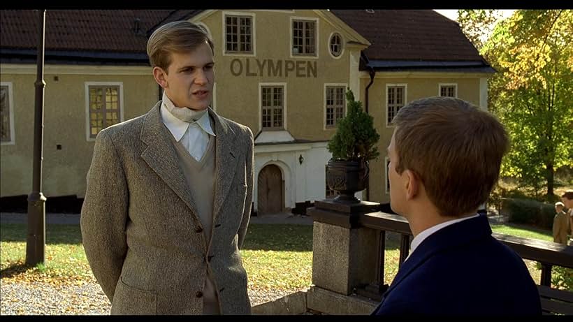 Gustaf Skarsgård and Andreas Wilson in Evil (2003)