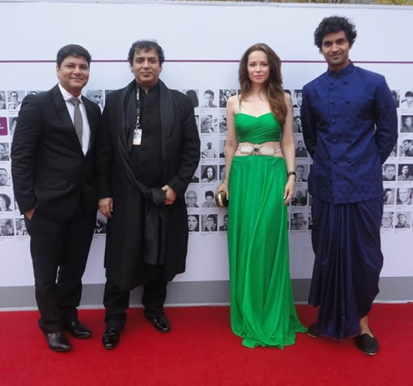 Ravi Gosain, Girish Malik, Purab Kohli, and Saidah Jules at an event for Jal (2013)