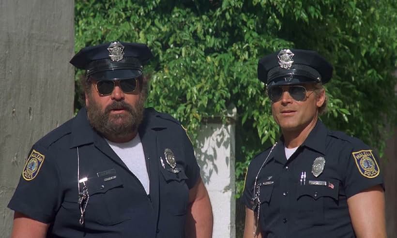 Terence Hill and Bud Spencer in Miami Supercops (1985)