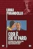 Così è (se vi pare) (TV Movie 1974) Poster