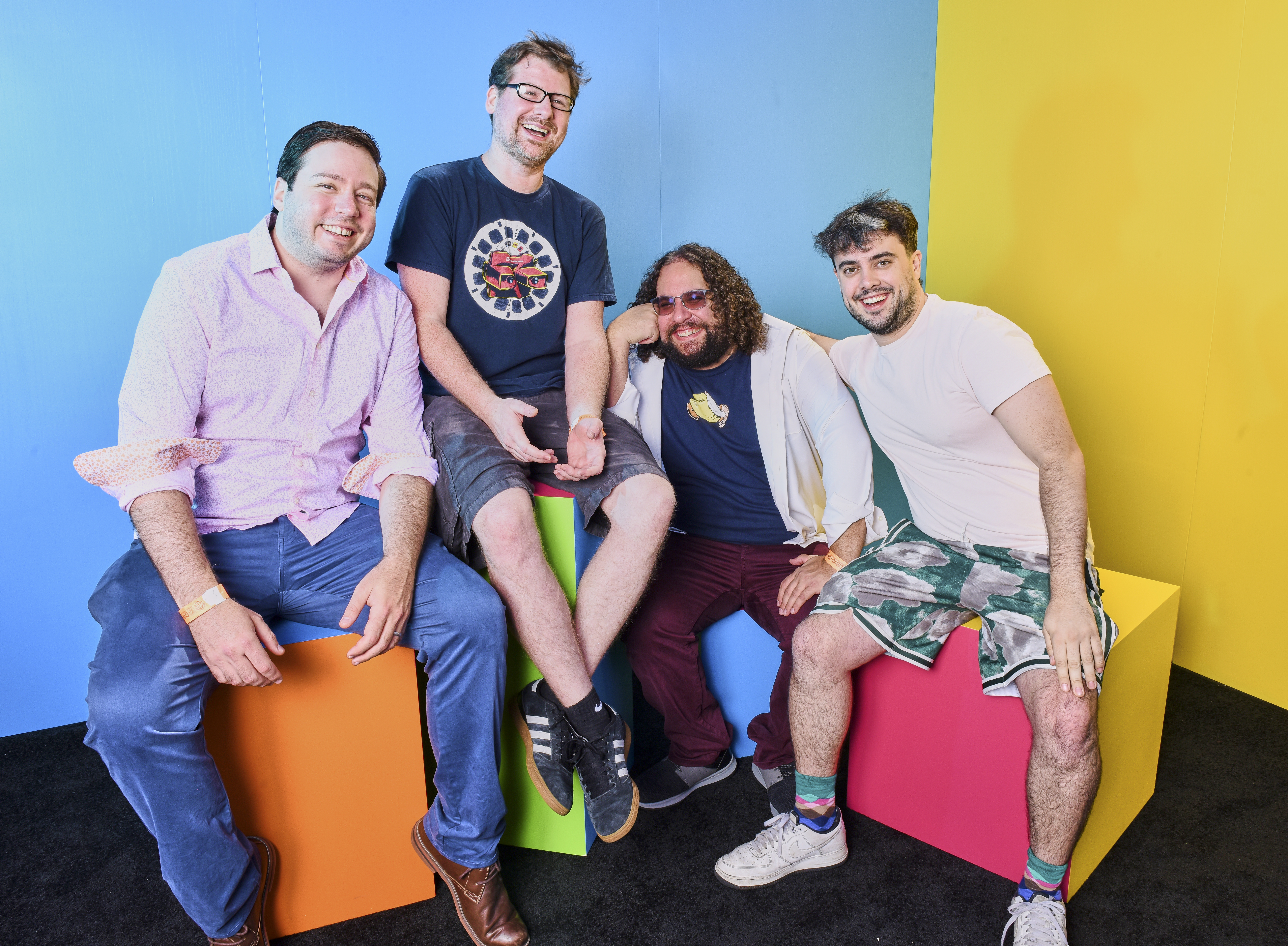 Justin Roiland, Benji Samit, Dan Hernandez, and Michael Cusack