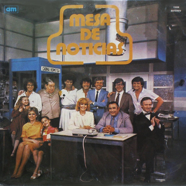 Gerardo Baamonde, Beatriz Bonnet, Fernando Bravo, Alberto Fernández de Rosa, Alberto Irizar, Gianni Lunadei, Juan Carlos Mesa, Gino Renni, Eleonora Wexler, Anamá Ferreira, Leticia Moreira, Veronica Goldstein, and Hugo Daniel Marcos in Mesa de noticias (1983)