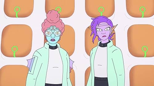 Sleech and Klak, two brilliant female alien doctors who specialize in rare sci-fi illnesses.