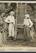 Ted Hecht, Patricia Morison, Mickey Simpson, Maurice Tauzin, and John Warburton in Tarzan and the Huntress (1947)